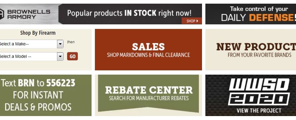 Brownells $10 Off Orders $100 Or More