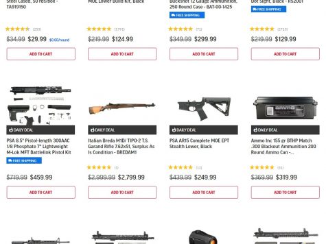 Palmetto State Armory Daily Deals on Guns, Ammo & Parts