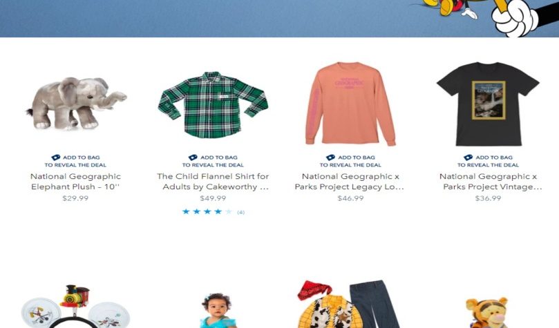 Shop Disney Store Mystery Savings Event